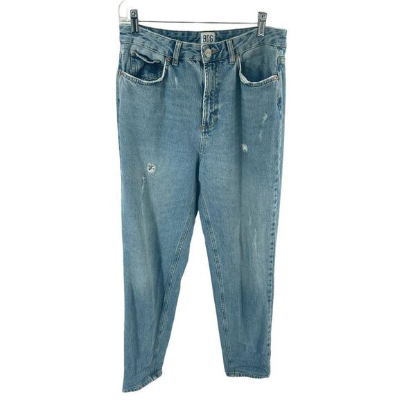 BDG mom jeans distressed unique 29 Urban Outfitters high rise waist - Picture 1 of 16